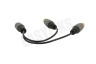 Easyfiks Tulp Splitter RCA Male - 2x Tulp Contra RCA Female 20cm
