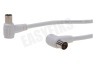Easyfiks Antenne Kabel Coax, Haaks, IEC Male en Female, 1.2 Meter
