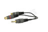 Easyfiks Jack Verloopkabel 3.5mm Male - 2x Tulp Contra RCA Female