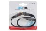 Easyfiks Jack Verloopkabel 3.5mm Male - 2x Tulp Contra RCA Female