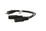 Easyfiks Jack Splitter 3.5mm Male - 2x Contra 3.5mm Female, 20cm