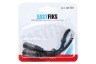 Easyfiks Jack Splitter 3.5mm Male - 2x Contra 3.5mm Female, 20cm