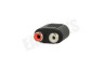 Easyfiks Jack Verloopstekker 3.5mm Male-2x Tulp Contra RCA Female
