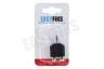 Easyfiks Jack Verloopstekker 3.5mm Male-2x Tulp Contra RCA Female