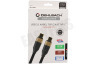 Oehlbach 33199 Excellence USB-C 3.1 kabel, 0.5 meter