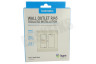 Technetix CL50-RJ45-S CL50 RJ45 Wandcontactdoos Compleet