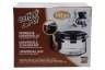 WPRO UCF200 Koffiekan 9/12 kops -zwart-