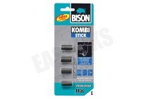 Bison 6306555  Vulmiddel 2-Componenten kneedmassa geschikt voor o.a. Kombi stick, 4 porties