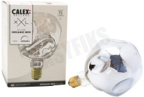 Calex 2101004500 XXL Organic Neo Silver  Ledlamp 4W 1800K Dimbaar geschikt voor o.a. E27 4W 75Lm 1800K Dimbaar