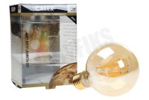 Calex  425452 Calex LED volglas Filament Globelamp 240V 4W 320lm E27 geschikt voor o.a. E27 G80 Dimbaar
