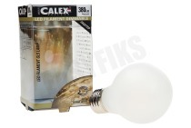 Calex  474502 Calex LED volglas Filament Standaardlamp Mat 4W 380lm geschikt voor o.a. E27 A60 Mat Dimbaar