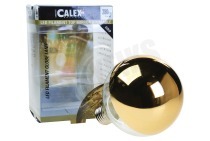 Calex  1101002700 Calex LED Filament Kopspiegel 3,5W E27 GLB95 Dimbaar geschikt voor o.a. E27 GLB95 Goud Dimbaar 250Lm 3,5W