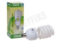 Calex 571584 Calex T5 spiraal spaarlamp 240V 45W E27 2700K geschikt voor o.a. E27 Halfvolspiraal