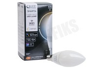 Calex  5101002500 Smart LED Kaars lamp E14 SMD RGB Dimbaar geschikt voor o.a. 220-240V, 4,9W, 470lm, 2200-4000K