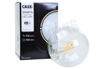 Calex 429036  Smart LED Filament Clear Globelamp E27 Dimbaar geschikt voor o.a. 220-240V, 7,5W, 1055lm, 1800-3000K