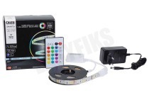 Calex  429244 Smart Multicolor LED Strip RGB 2 Meter geschikt voor o.a. 6,8W, 480lm, 2700 - 6500K