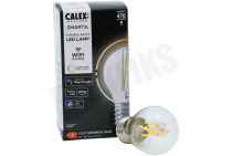Calex 5101002600  Smart LED Filament Clear Kogellamp P45 E27 Dimbaar geschikt voor o.a. 220-240V, 4,9W, 470lm, 1800-3000K