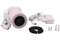 Calex  5501000600 Smart Outdoor Spotlight Camera geschikt voor o.a. Nachtzicht (10 meter), 500Lumen, 2K Camera, opslag