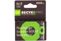 LR6 ReCyko+ Pro AA 2000 - 4 oplaadbare batterijen