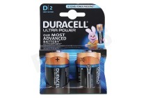 Duracell MX1300  LR20 DURACELL ULTRA ALKALINE D-BATTERIJEN geschikt voor o.a. Duralock met Tester D Mono