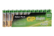 GP 03024AS12  LR03 Super Alkaline AAA geschikt voor o.a. LR03 AAA