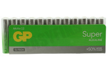 GP GPSUP24A583S12 LR03 AAA batterij GP Super Alkaline Multipack 1,5V 12 stuks geschikt voor o.a. Potlood Super Alkaline