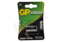 GP GPCR123APRO086C1 CR123A CR123A batterij GP Lithium geschikt voor o.a. Lithium