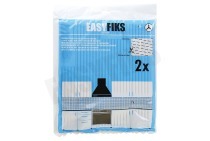 Easyfiks EasyfiksHI125UPN25CA Afzuigkap Filter wasemkap -plat + verz.klr geschikt voor o.a. 570x470mm