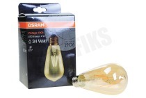Osram  4052899962095 Osram Vintage 1906 LED Edison 4W E27 geschikt voor o.a. 4W, 410 Lumen, 2400K