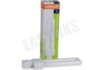 Osram 4050300010571  Spaarlamp Dulux S 2 pins CCG 400lm geschikt voor o.a. G23 7W 840 friswit