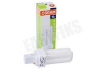 Osram 4050300025681  Spaarlamp Dulux D 2 pins CCG 600lm geschikt voor o.a. G24d-1 10W 830 warmwit