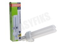 Osram 4050300008127  Spaarlamp Dulux D 2 pins geschikt voor o.a. G24D-1 13W 827 warmwit