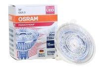 Osram 4058075431379  4052899957749 Parathom Reflectorlamp GU5.3 MR16 2.9W geschikt voor o.a. 2.9W GU5.3 230lm 2700K