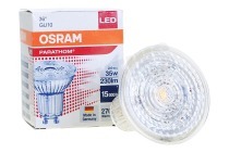 Osram  4058075608214 Parathom Reflectorlamp GU10 PAR16 3.3W geschikt voor o.a. 3.3W GU10 230lm 2700K