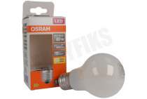 Osram 4058075112506  LED Retrofit Classic A60 E27 6,5W Mat geschikt voor o.a. 6,5W, 2700K, 806lm