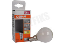 Osram 4058075450578  LED Retrofit Classic P15 E14 1,5W Mat geschikt voor o.a. 1,5W, 2700K, 136lm