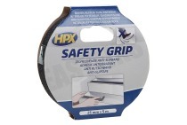 HPX  SB2505 Safety Grip Zwart 25mm x 5m geschikt voor o.a. Veiligheidstape, 25mm x 5 meter