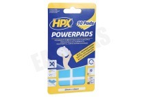 HPX  PA2040 Powerpads 10 Stuks geschikt voor o.a. Alle ondergronden