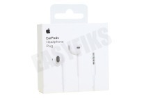 Apple AP-MNHF2 MNHF2ZM/A Apple EarPods In-ear oordopjes wit geschikt voor o.a. 3.5mm jack aansluiting, ingebouwde microfoon en remote
