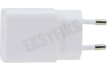 Samsung SAM-10337-PK  EP-T1510NWEGEU Samsung USB-C Oplader Wit geschikt voor o.a. Wit, USB-C