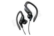 JVC HAEB75BNU  HA-EB75B-NU Adjustable Clip Sport Headphones geschikt voor o.a. Sport, fitness