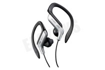 JVC HAEB75SNU Hoofdtelefoon HA-EB75-SN-U Adjustable Clip Sport Headphones geschikt voor o.a. Sport, fitness