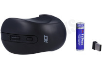 ACT AC5105 Draadloze muis 1600 DPI, stille klik geschikt voor o.a. 1600 DPI, stille klik