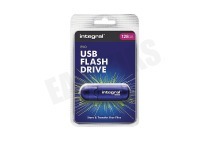 Integral INFD128GBEVOBL Evo Flash Drive Memory Stick 128GB geschikt voor o.a. USB 2.0
