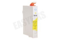 Easyfiks C13T07144010 Epson printer Inktcartridge TO714 Yellow geschikt voor o.a. D78 DX4000 DX4050
