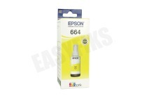 Epson EPST664440 Epson printer T6644 Epson Ecotank T6644 Y geschikt voor o.a. L300, L355, L555, ET2650