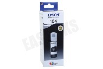 Epson EPST00P140 Epson printer C13T00P140 Epson 104 Black geschikt voor o.a. Epson Ecotank ET-Serie 4700, 2720, 2710, 2721, 2711