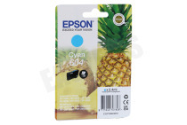 Epson EPST10G240 Epson printer C13T10G24010 Epson 604 Cyan geschikt voor o.a. XP2200, 3200, 4200, WF2910