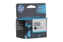 HP Hewlett-Packard HP-CB335EE HP 350  Inktcartridge No. 350 Black geschikt voor o.a. Photosmart C4280, C4380