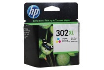 HP Hewlett-Packard HP-F6U67AE HP printer F6U67AE HP 302XL Color geschikt voor o.a. Deskjet 1110, 2130, 3630